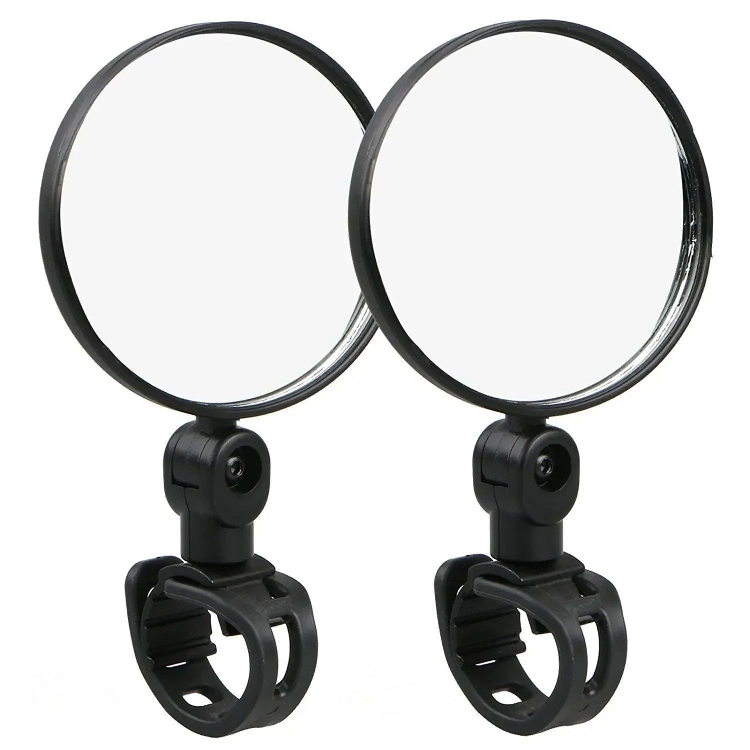 1/2PC Bike Mirror 360 Degree Adjustable Rotatable Handlebar Mirror Wide Bycicle Accessories Cycling Rear View Mirror Accesorios - Pogo Cycles