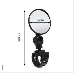 1/2PC Bike Mirror 360 Degree Adjustable Rotatable Handlebar Mirror Wide Bycicle Accessories Cycling Rear View Mirror Accesorios - Pogo Cycles