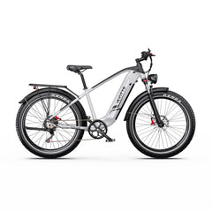 White DUOTTS F26 Lite Electric Bike bicycle on a white background
