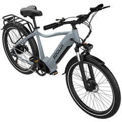 KOOLUX X3 Electric Bike in gray with black details on a white background