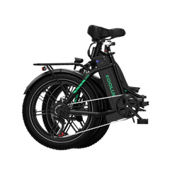 KOOLUX BK6S 4.0 Folding Electric Bike - Black with visible branding on a white background