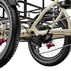 OneSport OT30 Pro Electric Cargo Tricycle - PREORDER - ETA SEPTEMBER END.