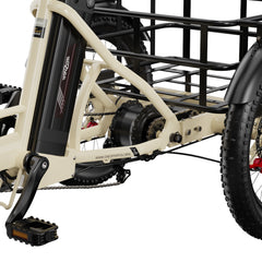 OneSport OT30 Pro Electric Cargo Tricycle - PREORDER - ETA SEPTEMBER END.
