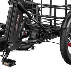 OneSport OT30 Pro Electric Cargo Tricycle - PREORDER - ETA SEPTEMBER END.