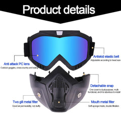 Outdoor Sport Windproof Mask Goggle Hd Bicycle Glasses Eyewear Riding Suv Summer Uv Protection Sunglasses