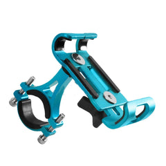 Aluminum Alloy Bike Phone Holder Anti-slip Bracket Metal Motorcycle GPS Clip Universal Cycle Bicycle Phone Stand