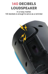 Black Bicycle Light USB Led Waterproof With Horn Mountain Bike Dark Night Outdoor Riding Headlight