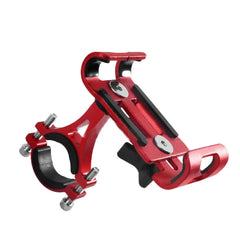 Aluminum Alloy Bike Phone Holder Anti-slip Bracket Metal Motorcycle GPS Clip Universal Cycle Bicycle Phone Stand