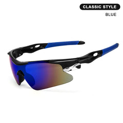 Sports Men Sunglasses Road Bicycle Glasses Mountain Cycling Riding Protection Goggles Eyewear Mtb Bike Sun Glasses