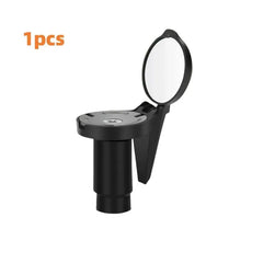 Bicycle 1PC Rear View Convex Mirror Handlebar Drop Bar Mount Acrylic Lens Back Sight Reflector Light Weight