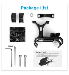 Aluminum Alloy Bike Phone Holder Anti-slip Bracket Metal Motorcycle GPS Clip Universal Cycle Bicycle Phone Stand