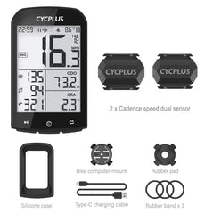 CYCPLUS M1 GPS Bicycle Computer Cycling Speedometer - Pogo Cycles
