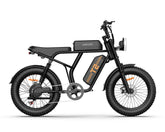 Black URLIFE T2 Off Road Electric Bike with visible branding on a white background