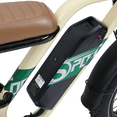 ONESPORT W66 Moto-Style Electric Bike - PREORDER - EXPECTED IN SEPTEMBER.