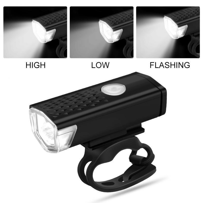 Bicycle Light LED USB Rechargeable-Headlight - Pogo Cycles