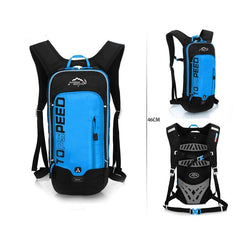 Dimension view of INOXTO 6L Cycling Bag Men's Women Riding Waterproof Breathable Bicycle Backpack - Pogo Cycles