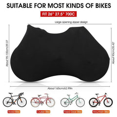 WEST BIKING Full Bicycle Protector Cover MTB Road Bike Dustproof Scratch-proof Storage Bag Bike Frame Wheel Protection Equipment - Pogo Cycles