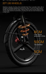 Lankeleisi G660 Folding Electric Cargo Bike ETA End of July