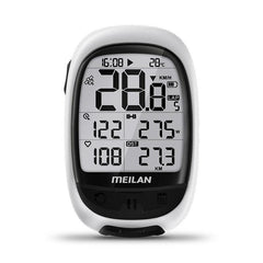 MEILAN Oval M2 Bike GPS Navigation ANT+ Cycling Computer Support Connect With Cadence Heart Rate Female Male Round Shape Meter - Pogo Cycles