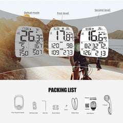 MEILAN Oval M2 Bike GPS Navigation ANT+ Cycling Computer Support Connect With Cadence Heart Rate Female Male Round Shape Meter - Pogo Cycles