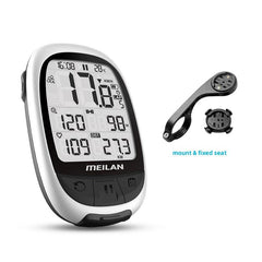 MEILAN Oval M2 Bike GPS Navigation ANT+ Cycling Computer Support Connect With Cadence Heart Rate Female Male Round Shape Meter - Pogo Cycles
