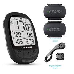 MEILAN Oval M2 Bike GPS Navigation ANT+ Cycling Computer Support Connect With Cadence Heart Rate Female Male Round Shape Meter - Pogo Cycles