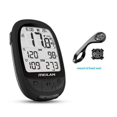 MEILAN Oval M2 Bike GPS Navigation ANT+ Cycling Computer Support Connect With Cadence Heart Rate Female Male Round Shape Meter - Pogo Cycles