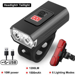 3T6 LED Bicycle Light Front 4800mAh USB Rechargeable - Pogo Cycles