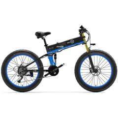 Bezior X Plus Electric Mountain Folding Bike - Pogo Cycles available in cycle to work