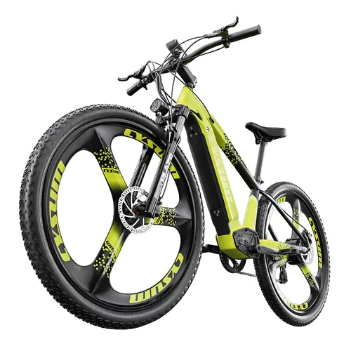 CYSUM CM520 Electric Mountain Bike - Gray - Pogo Cycles available in cycle to work