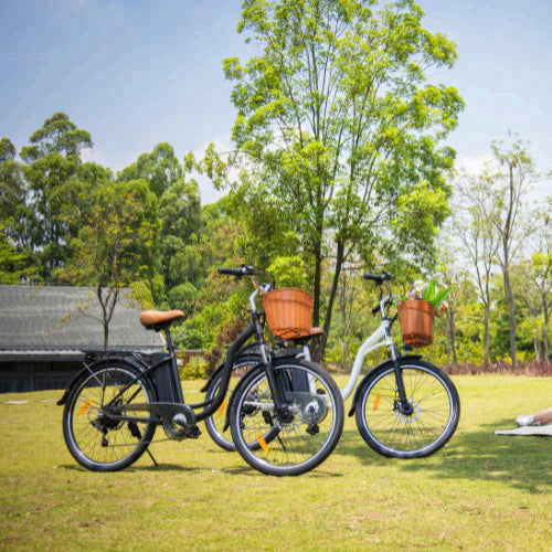 DYU C6 Upgraded Electric Bike - Pogo Cycles available in cycle to work