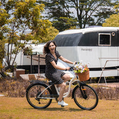 DYU C6 Upgraded Electric Bike - Pogo Cycles available in cycle to work