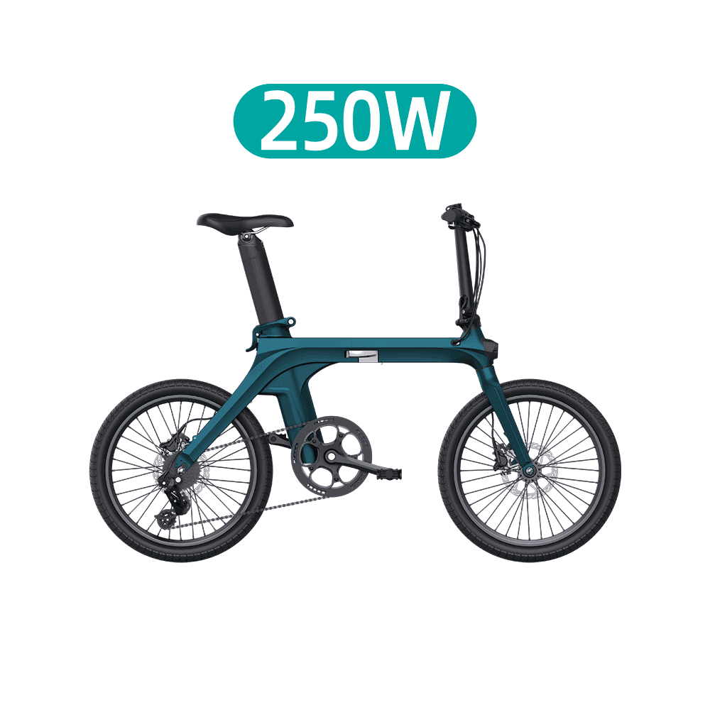 FIIDO X upgraded Folding 250W Electric Bike shipping may - Pogo Cycles available in cycle to work