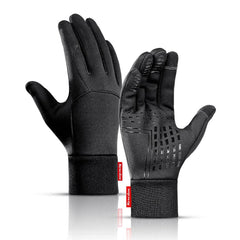 Mens Waterproof Winter Gloves for Bike & Bicycle - Thermal Fleece + Cold Wind Waterproof - Pogo Cycles available in cycle to work
