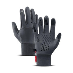 Mens Waterproof Winter Gloves for Bike & Bicycle - Thermal Fleece + Cold Wind Waterproof - Pogo Cycles available in cycle to work