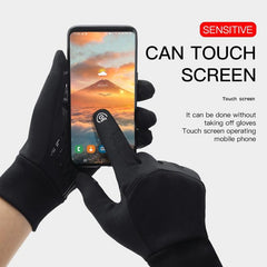 Mens Waterproof Winter Gloves for Bike & Bicycle - Thermal Fleece + Cold Wind Waterproof - Pogo Cycles available in cycle to work