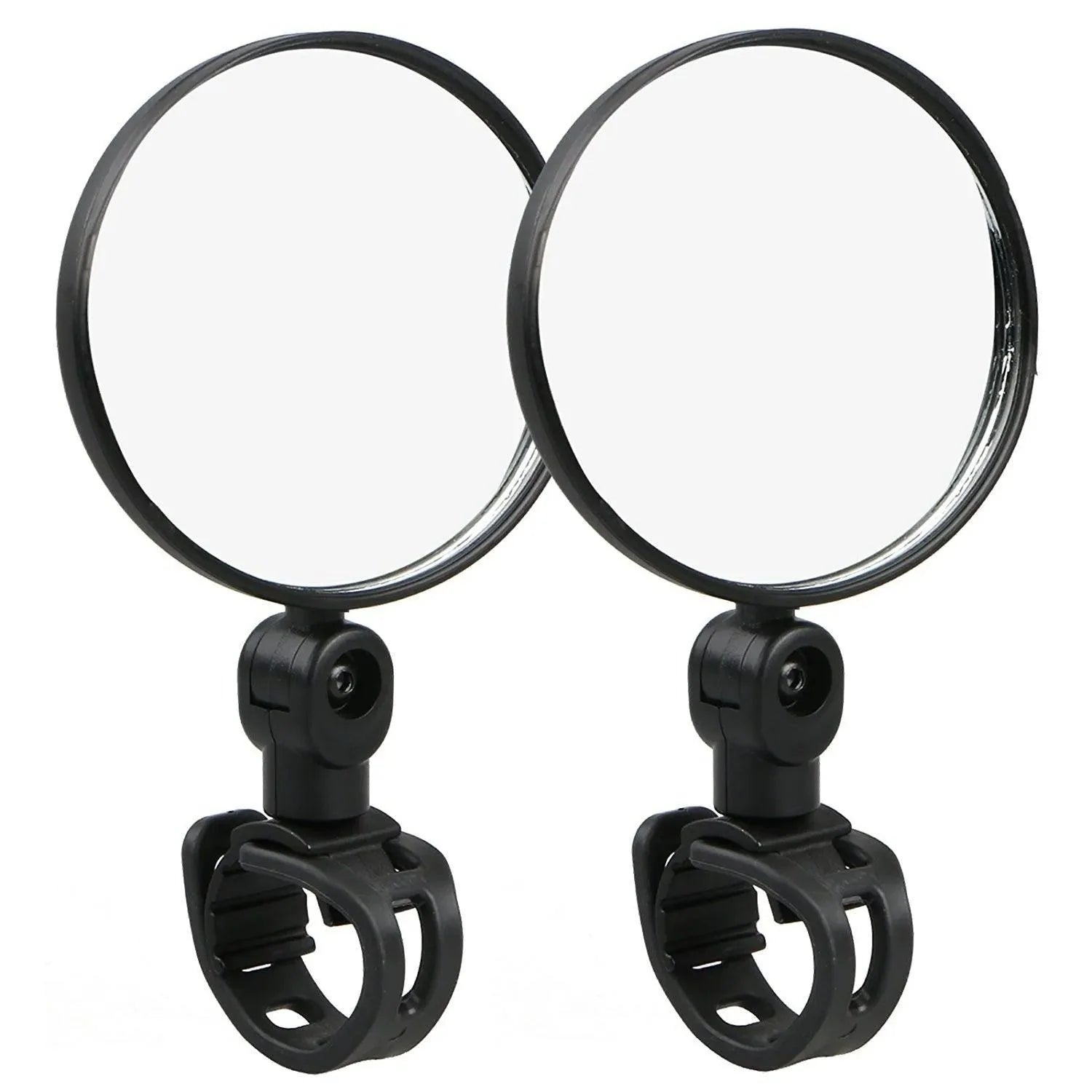 1/2PC Bike Mirror 360 Degree Adjustable Rotatable Handlebar Mirror Wide Bycicle Accessories Cycling Rear View Mirror Accesorios - Pogo Cycles