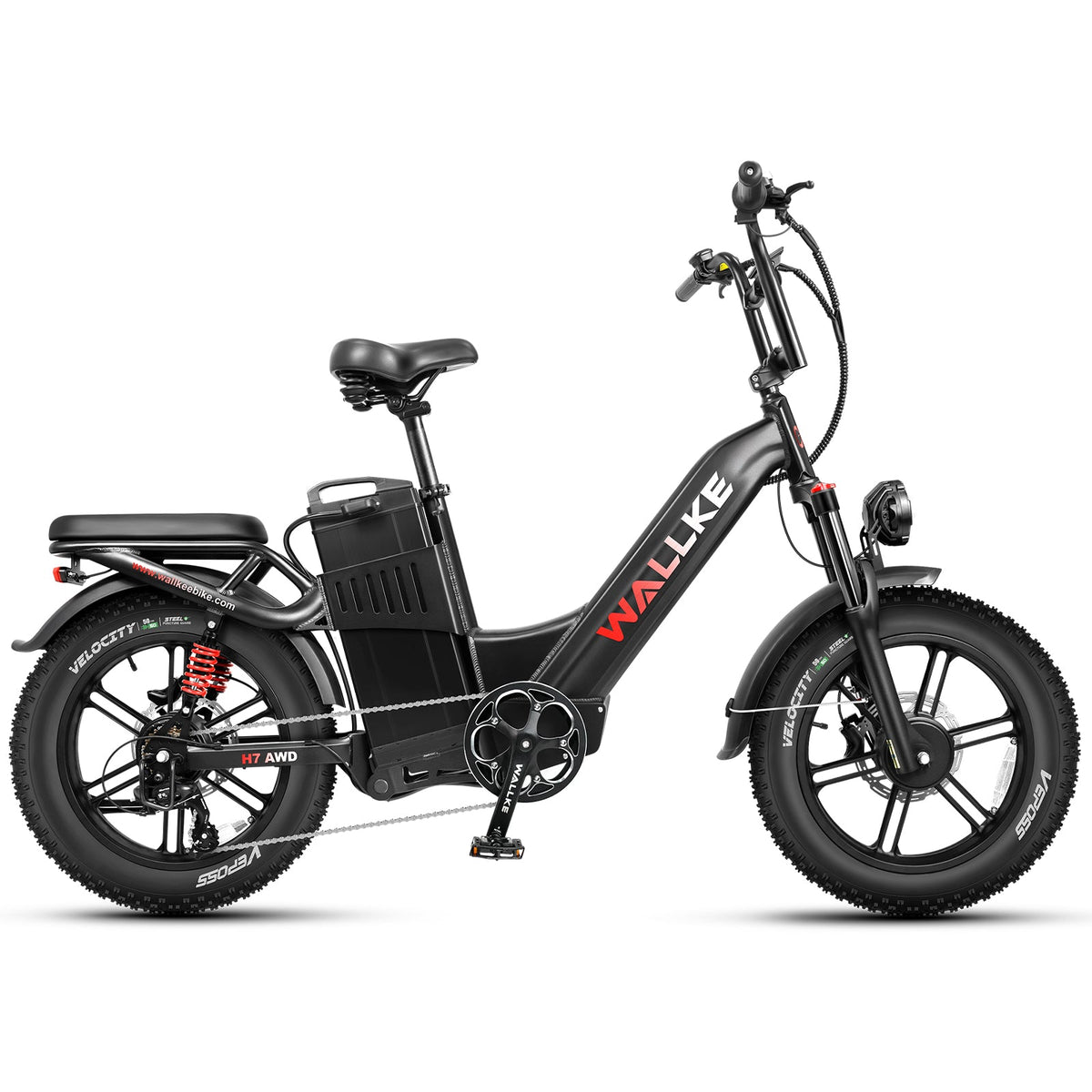Wallke H7 Step-thru Electric Cargo Bike