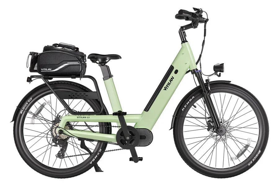 Vitilan L5 Urban Commuter Electric Cargo Bike.