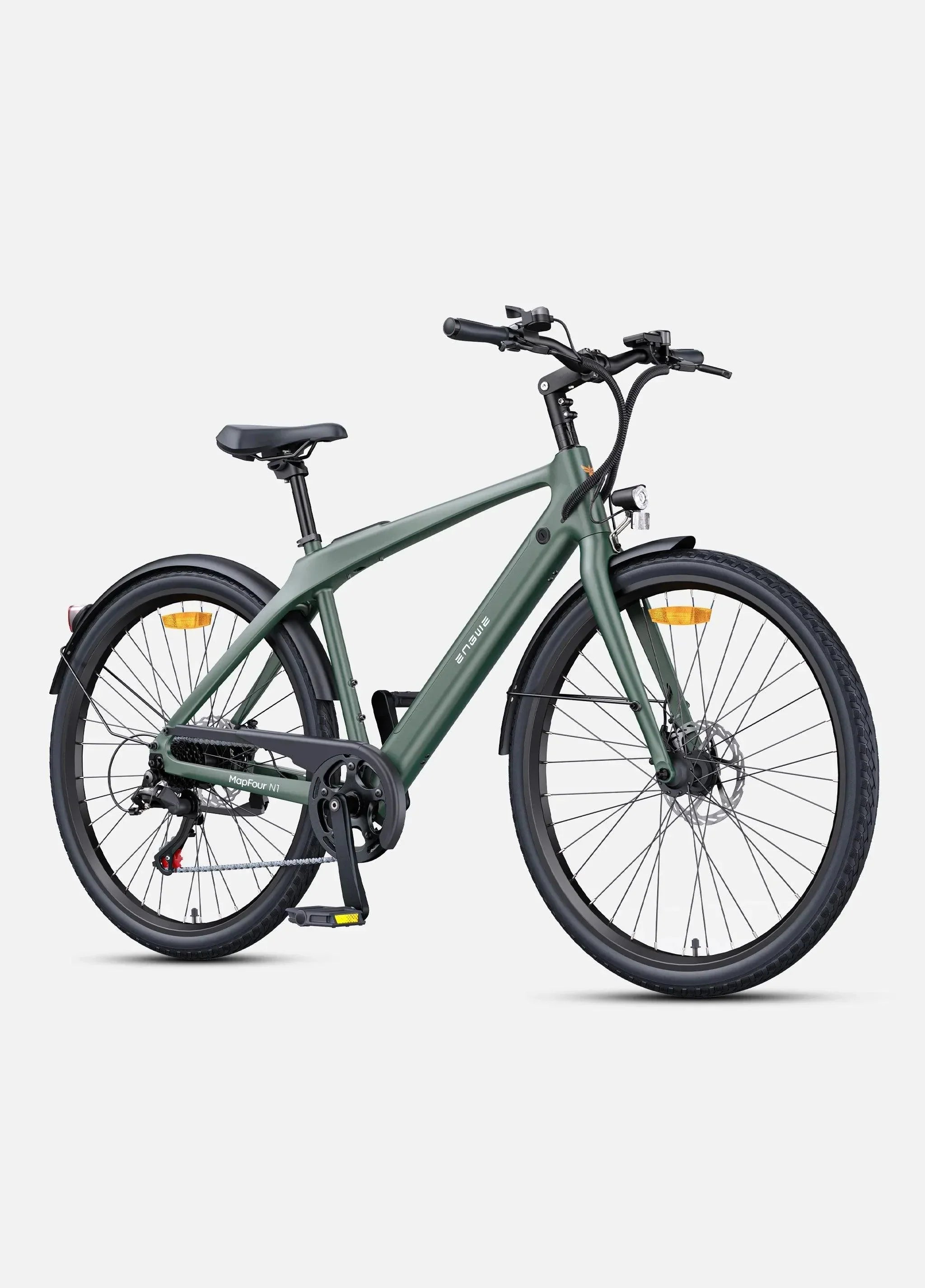 ENGWE MapFour N1 Air Electric Bike - front view -  Pogo Cycles