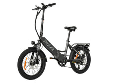 PIXAR WIND1 Foldable Electric Bike in Grey with 'PIXAR' branding on a white background