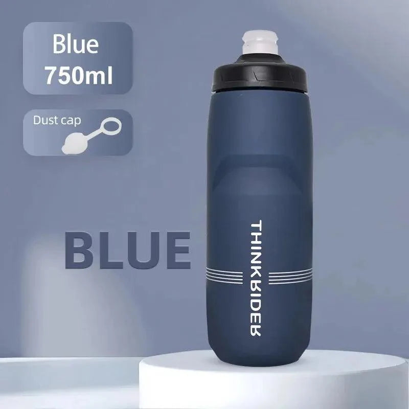 ThinkRider 620ml/750ml Bicycle Bottle MTB Road Bike Water Bottle Outdoor Sports Plastic Portable Large Capacity Drink Cycling - Pogo Cycles