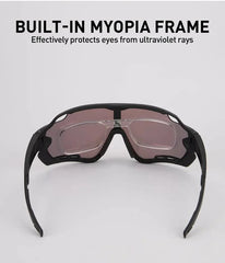 Kapvoe Sport Eyewear Mountain Bike Sport Cycling Glasses Outdoor Cycling Goggles Men Cycling Sunglasses MTB Sunglasses - Pogo Cycles