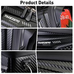 NEWBOLER Bicycle Bag Waterproof Touch Screen Cycling Bag Top Front Tube Frame MTB Road Bike Bag 6.9 Phone Case Bike Accessories