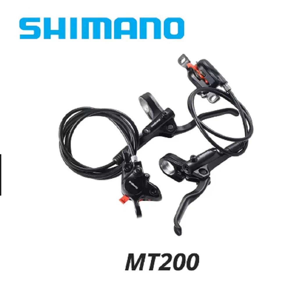 Original Shimano MT200 MT201 M315 MTB Mountain Bike Hydraulic Disc Brake MT200 Brakes 2 Piston 3 Finger Steel Lever BL-MT200