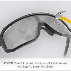SCVCN HOT MTB Cycling Glasses for Men Women Outdoor Sports Running Drving Sunglasses UV400 Road Running Bike Bicycle Goggles