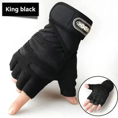 Fitness Gloves Half Finger Sports Tactics Cycling Outdoor Mountaineering Breathable and Wear Resistant Gloves