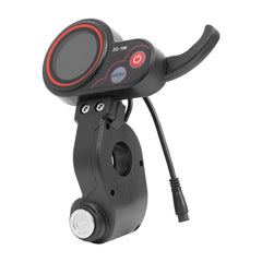 Electric Scooter Meter 6 Pin Display  ZQ-100  LCD Display Mileage Meter Speed Adjustable for Electric Scooter Dashboard With Key
