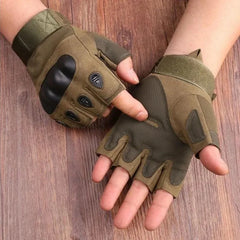 Half Finger Men Gloves Outdoor Military Tactical Gloves Sports Shooting Hunting Airsoft Motorcycle Cycling Gloves