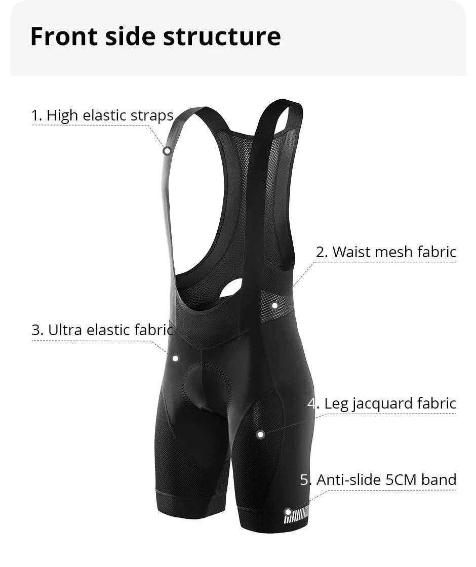 Cycling Bib Shorts Men Women Bicycle Clothing Bretelle Bike Clothes 3D Pad Male Female MTB Tights Summer Professional Cyclist - Pogo Cycles